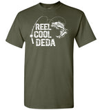 Reel Cool Deda Fishing Themed Shirt for Serbian Grandpa