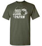 Reel Cool Papaw Fishing Shirt for Grandpa Fisherman Gift