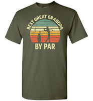 Best Great Grandpa By Par Shirt