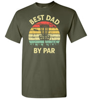 Best Dad By Par Disc Golf Shirt for Men