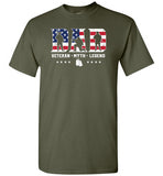 Dad Veteran Myth Legend Shirt for Men