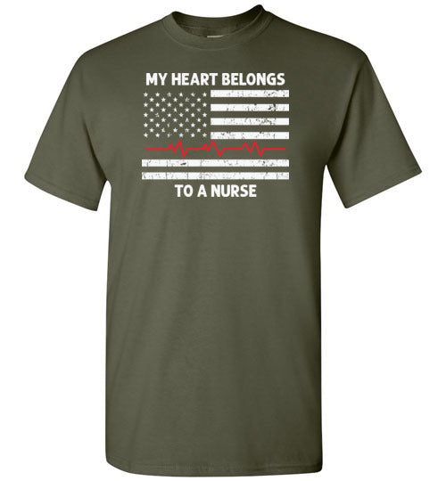 My Heart Belongs to a Nurse Shirt for Men