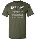 Grampy Definition Shirt for Men Grandpa