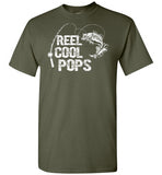 Reel Cool Pops Fishing Shirt for Men Gift for Fisherman Dad Grandpa