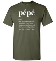 PÃ©pÃ© Definition Shirt for Men Grandpa