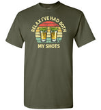Relax I've Had Both My Shots Funny Tequila Vaccination Shirt
