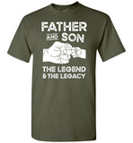 Father and Son the Legend and the Legacy Shirt for Men