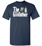 The Ginfather Funny Shirt for Men Gin Drinkers Lovers