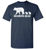 Grandpa Bear Shirt for Men Bears Two Cubs Gift for Grandfather