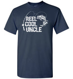 Reel Cool Uncle Fishing Shirt for Men Gift for Fisherman
