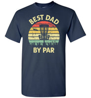 Best Dad By Par Disc Golf Shirt for Men