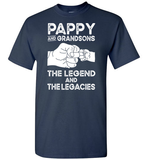 Pappy and Grandson the Legend and the Legacies Shirt for Men