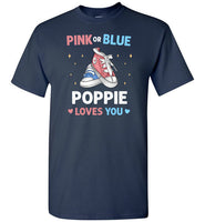 Pink or Blue Poppie Loves You Shirt