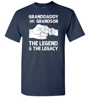 Granddaddy and Grandson the Legend & the Legacy Shirt for Men