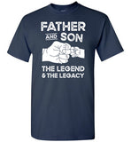Father and Son the Legend and the Legacy Shirt for Men