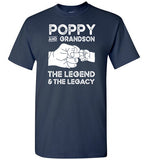 Poppy and Grandson the Legend and the Legacy Shirt for Men