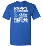 Pappy and Grandson Fishing Buddies for Life Matching Shirt for Men