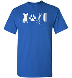Dog Groomer Paw Scissors Comb Shirt