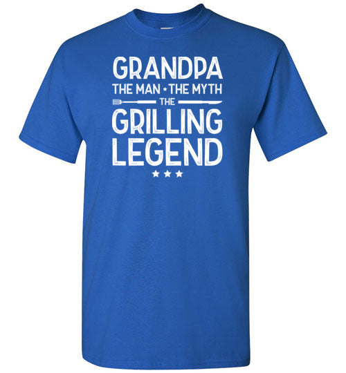 Grandpa the Man the Myth the Grilling Legend Shirt
