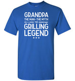 Grandpa the Man the Myth the Grilling Legend Shirt