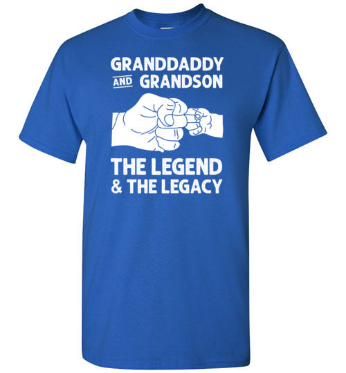 Granddaddy and Grandson the Legend & the Legacy Shirt for Men