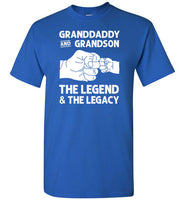 Granddaddy and Grandson the Legend & the Legacy Shirt for Men