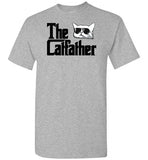 The Catfather Funny Cat Dad Shirt for Men Cat Lovers