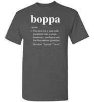 Boppa Definition Shirt for Men Grandpa