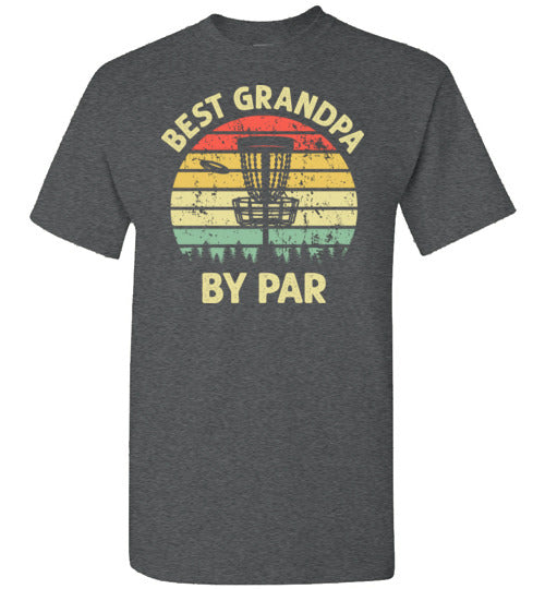 Best Grandpa By Par Disc Golf Shirt for Men