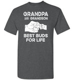 Grandpa and Grandson Best Buds for Life Shirt for Men and Boys