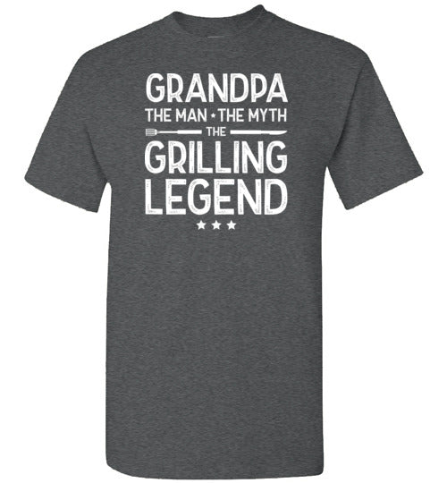 Grandpa the Man the Myth the Grilling Legend Shirt