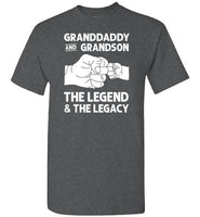 Granddaddy and Grandson the Legend & the Legacy Shirt for Men