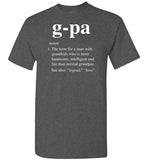 G-Pa Definition Shirt for Men Grandpa
