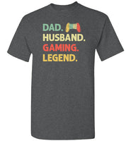 Dad Husband Gaming Legend Shirt