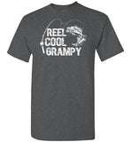 Reel Cool Grampy Fishing Shirt for Men Gift for Fisherman Grandpa
