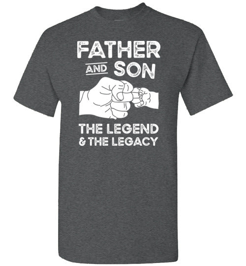 Father and Son the Legend and the Legacy Shirt for Men