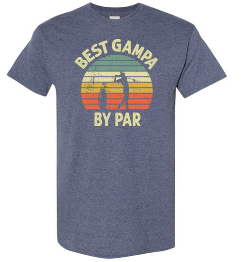 Best Gampa By Par Shirt for Men Golf Golfer Grandpa