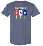 The Coolest Pop Patriotic Popsicle Shirt for Men Dad Grandpa