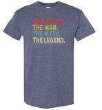 Grandude the Man the Myth the Legend Shirt for Men