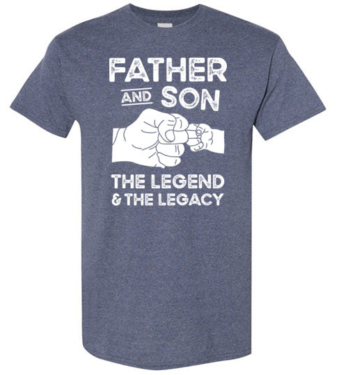 Father and Son the Legend and the Legacy Shirt for Men