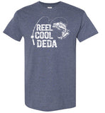 Reel Cool Deda Fishing Themed Shirt for Serbian Grandpa