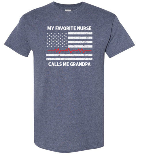 My Favorite Nurse Calls Me Grandpa Shirt