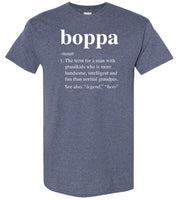 Boppa Definition Shirt for Men Grandpa