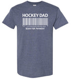 Hockey Dad Scan for Payment Shirt for Men