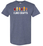 I Like Crafts Beer Shirt Unisex Gift for Beer Lovers Men Women