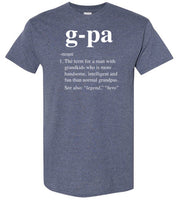 G-Pa Definition Shirt for Men Grandpa