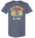 Best Pop Pop By Par Disc Golf Shirt for Men