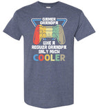 Gamer Grandpa Like a Regular Grandpa Only Much Cooler Shirt
