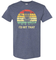 I'd Hit That Disc Golf Shirt for Men