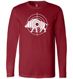 Boar Hunting Target Shirt for Men Gift for Wild Pig Hunter